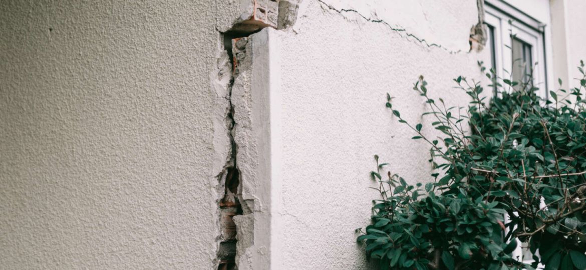 Maison fissures
